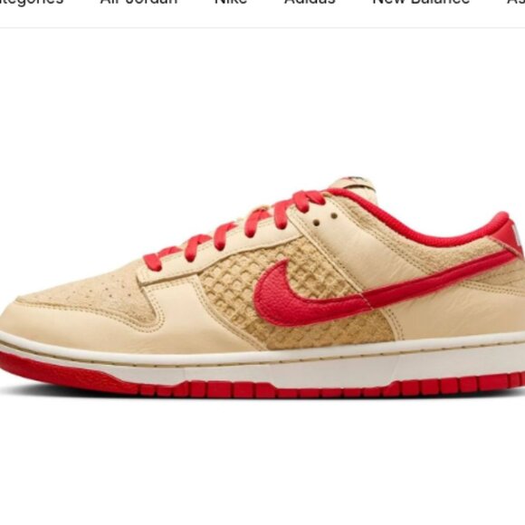 Nike Other - Nike Dunk Low Retro SE Strawberry Waffle Men’s Sneakers